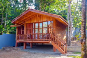 wooden cabanas